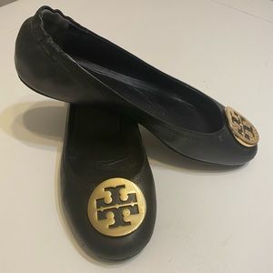 Tory Burch Minnie Travel Ballet Flats size 8.5